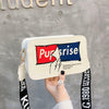 "PUP-SRISE" PRINTED SHOULDER BAG