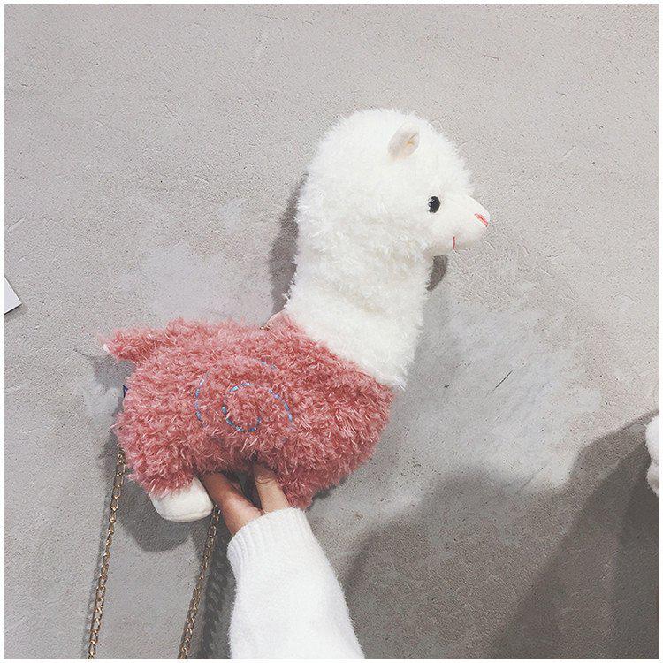 PLUSH ANIMAL SHAPED BAG