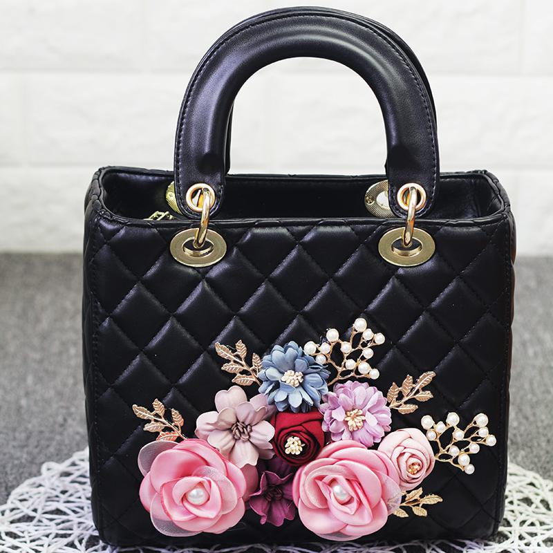 LUXURY FLORAL HANDBAG