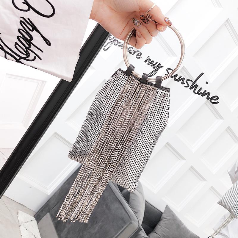 DIAMOND TASSEL HANDBAG