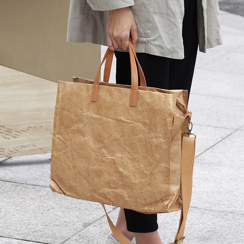SHOPPING BAG STYLE HANDBAG