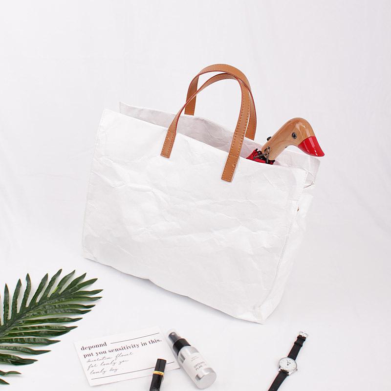 SHOPPING BAG STYLE HANDBAG