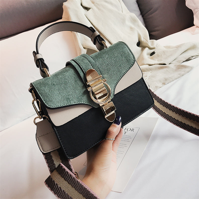 SOLID PINK RIBBON DETAILED HANDBAG