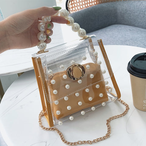 SHOPPING BAG STYLE HANDBAG