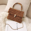 LIGHT BROWN FLUFFY HANDBAG
