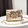 FLORAL PATTER DETAILED SHOULDER BAG
