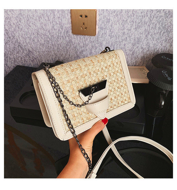 MULTI-COLOR PLAID BAG